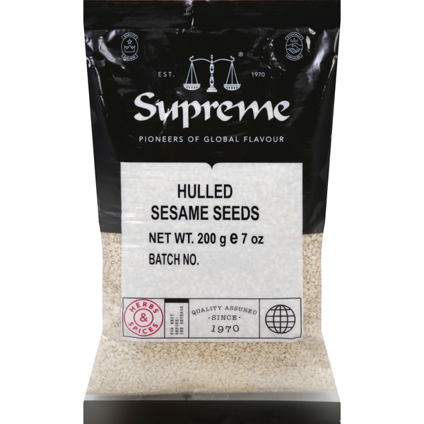 Supreme Sesame Seeds, Hulled