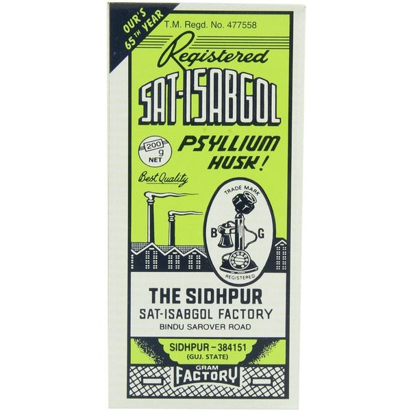 Sat Isabgol Psylium Husk Fiber Laxative Powder