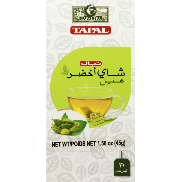 Tapal Tea Green Tea, Cardamom, Bags