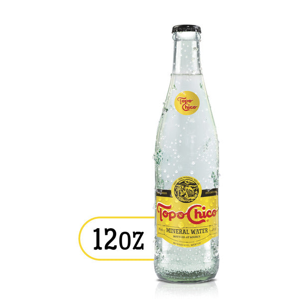 Topo Chico Mineral Sparkling Water, Glass Bottle