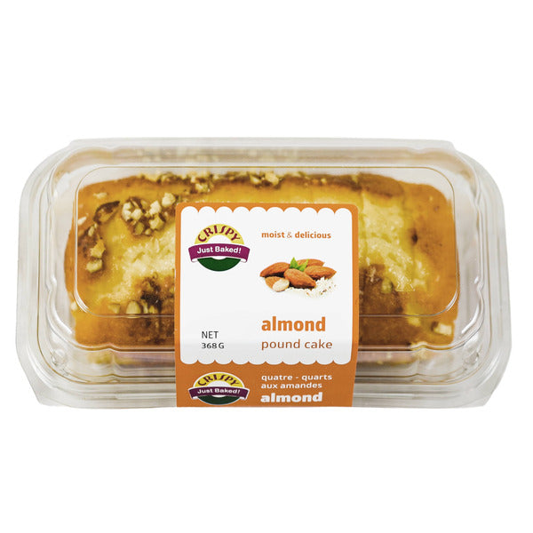 Crispy Just Baked Almond Pound Cake - 368g