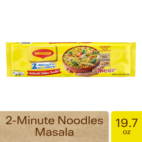 Maggi 2-MINUTE Noodles Masala Flavor