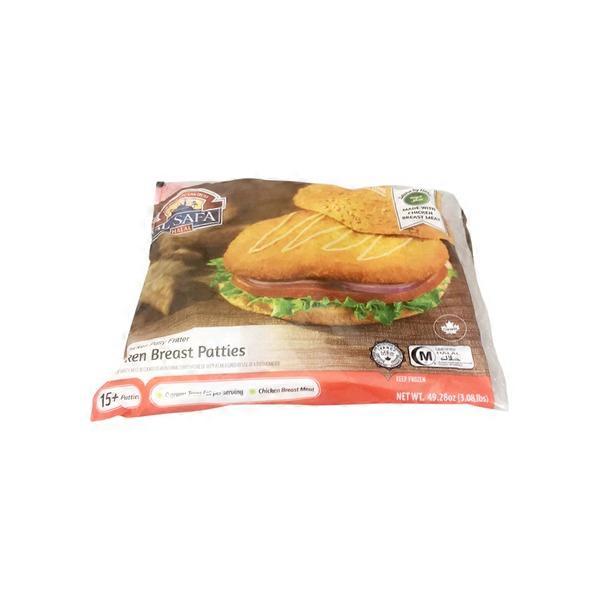 Al Safa Halal Breaded Chicken Patties