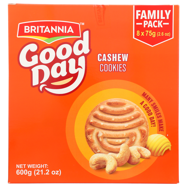 Britannia Good Day Cashew Cookies