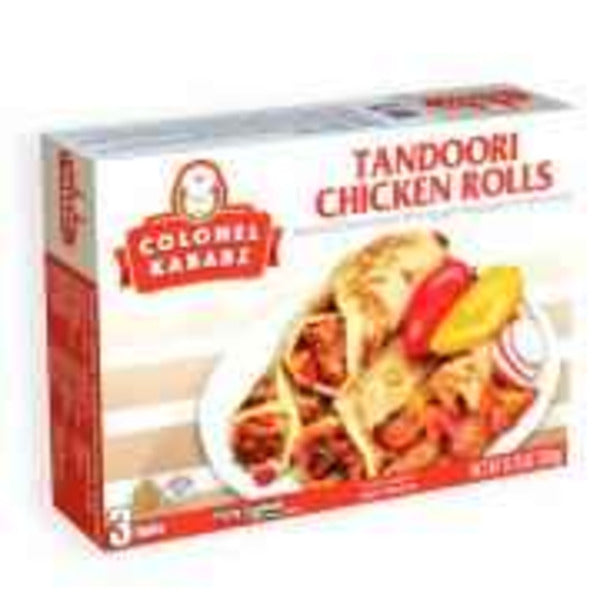 Colonel Kababz Tandoori Chicken Rolls