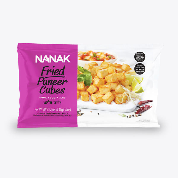 Nanak's Fried Paneer Cubes