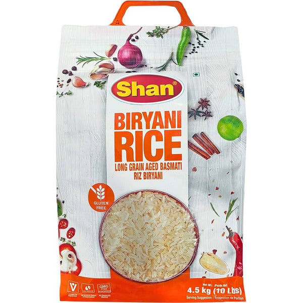 Shan Extra Long Grain Aged Basmati Biryani Rice