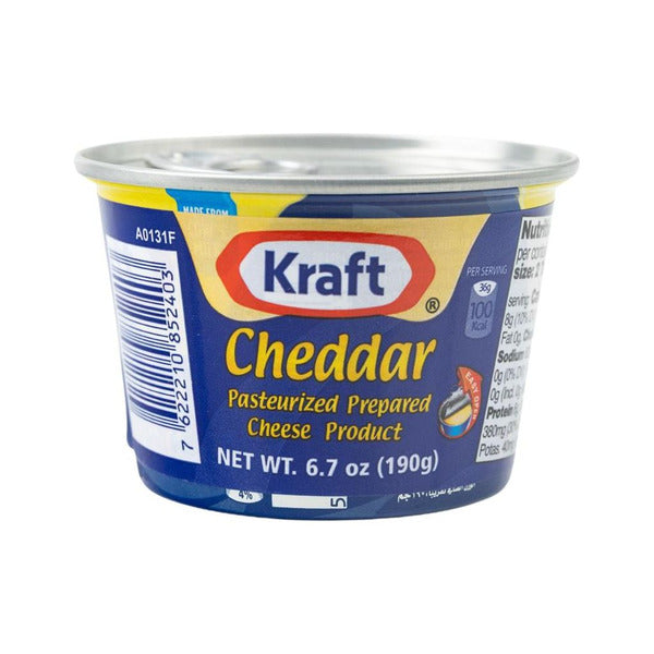 Kraft Cheddar Pasteurized Prepared Cheese Product