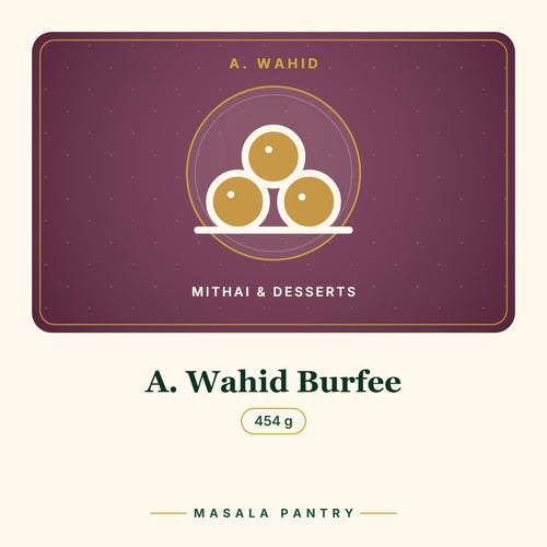 A. Wahid Burfee – Masala Pantry product card