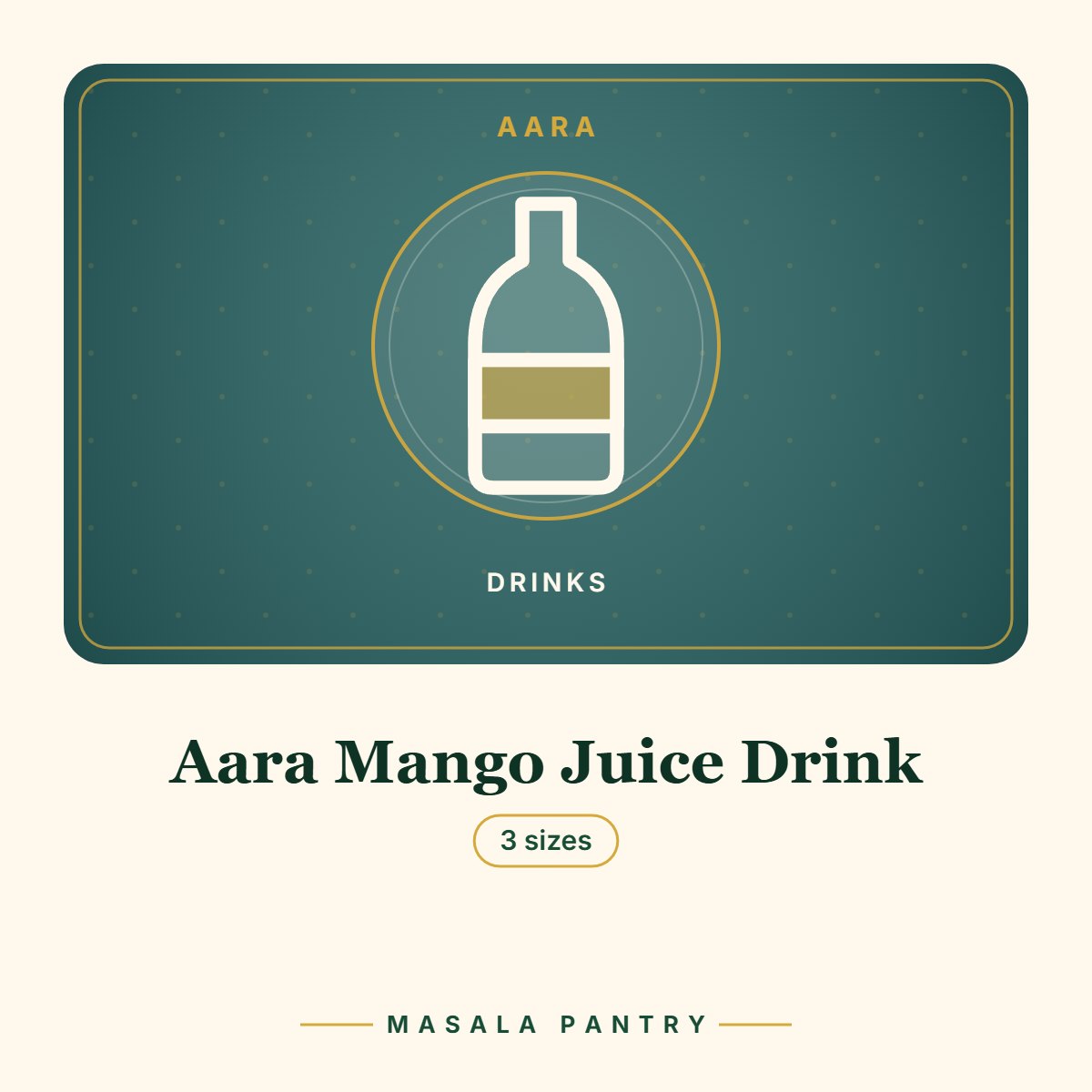 Aara Mango Juice Drink – Masala Pantry product card