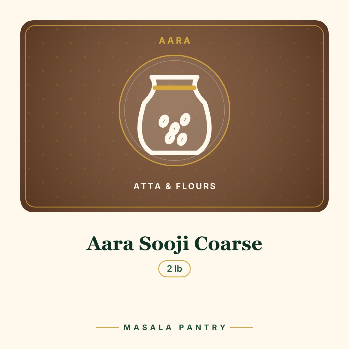 Aara Sooji Coarse