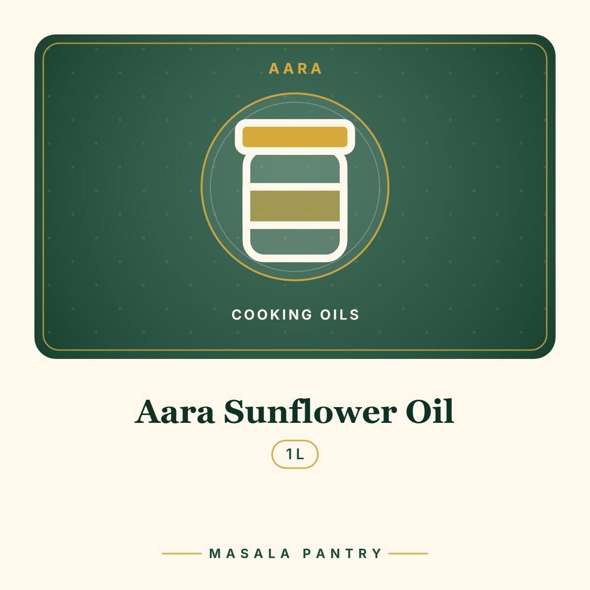 Aara Sunflower Oil – Masala Pantry product card