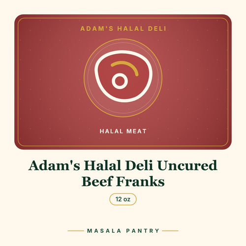 Adam's Halal Deli Uncured Beef Franks – Masala Pantry product card