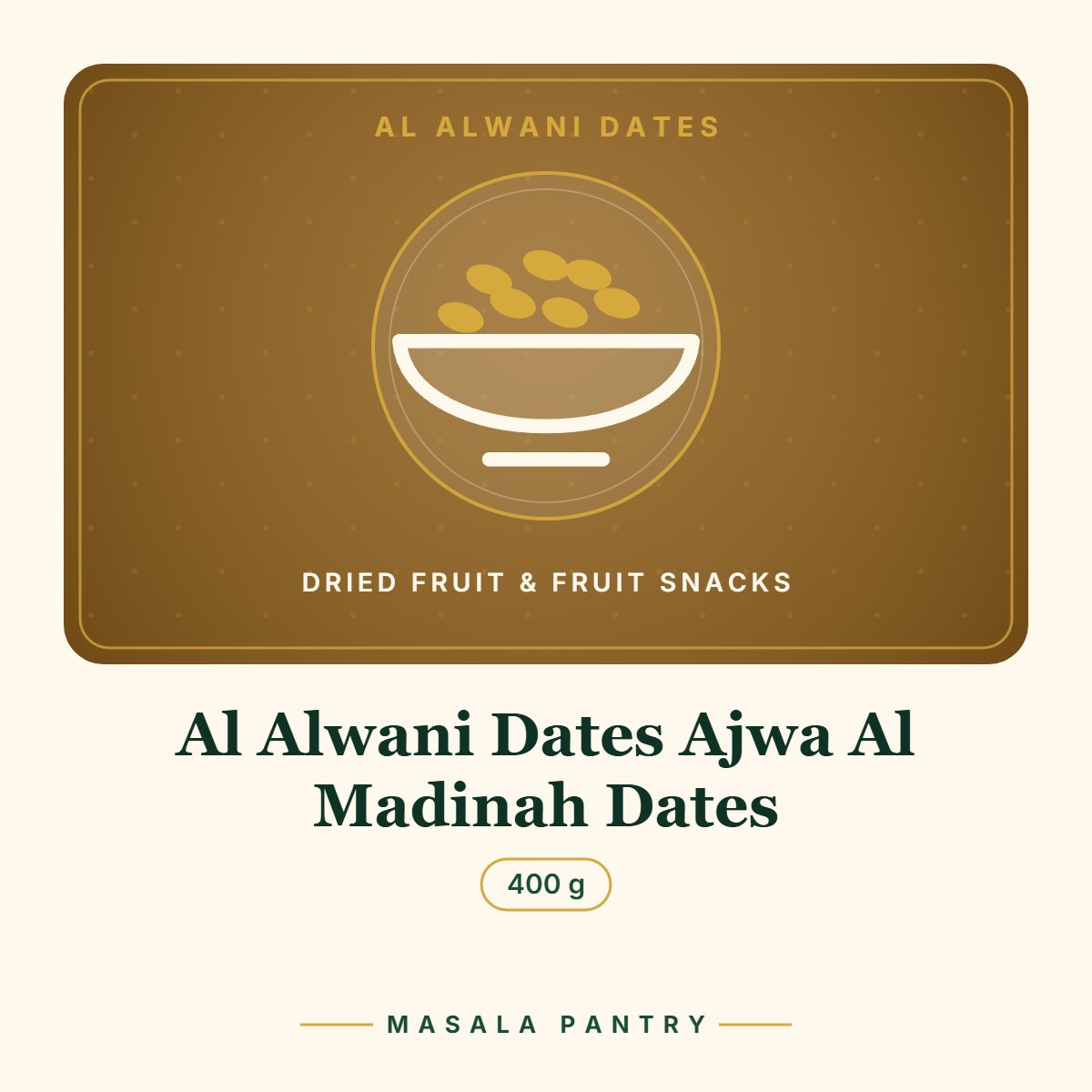 Al Alwani Dates Ajwa Al Madinah Dates