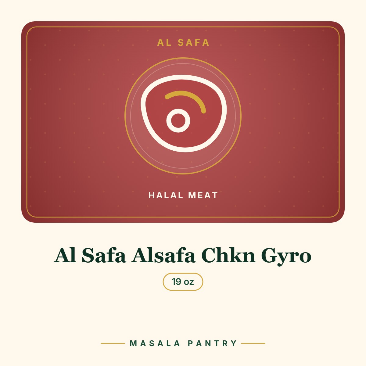 Al Safa Alsafa Chkn Gyro – Masala Pantry product card