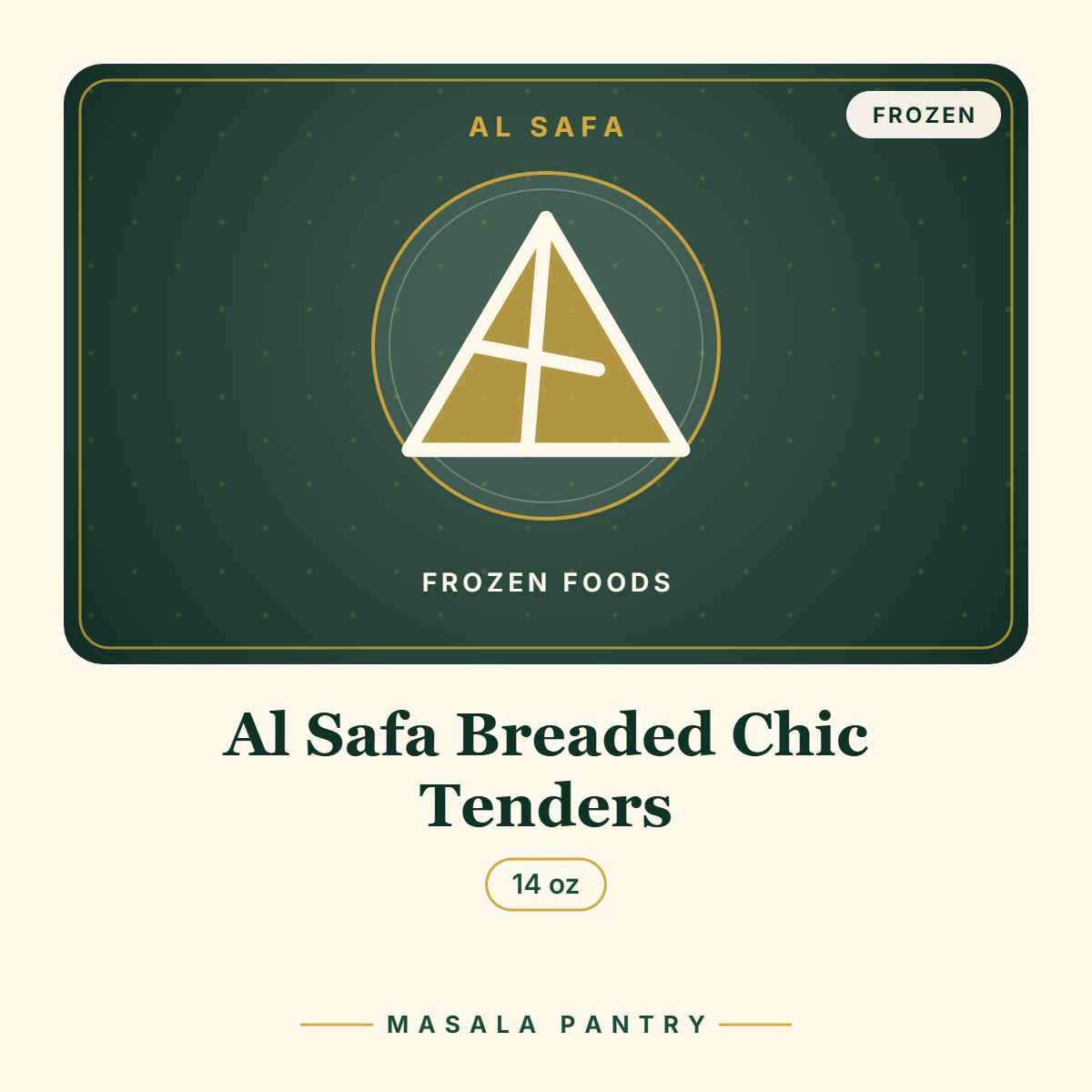 Al Safa Breaded Chic Tenders – Masala Pantry product card