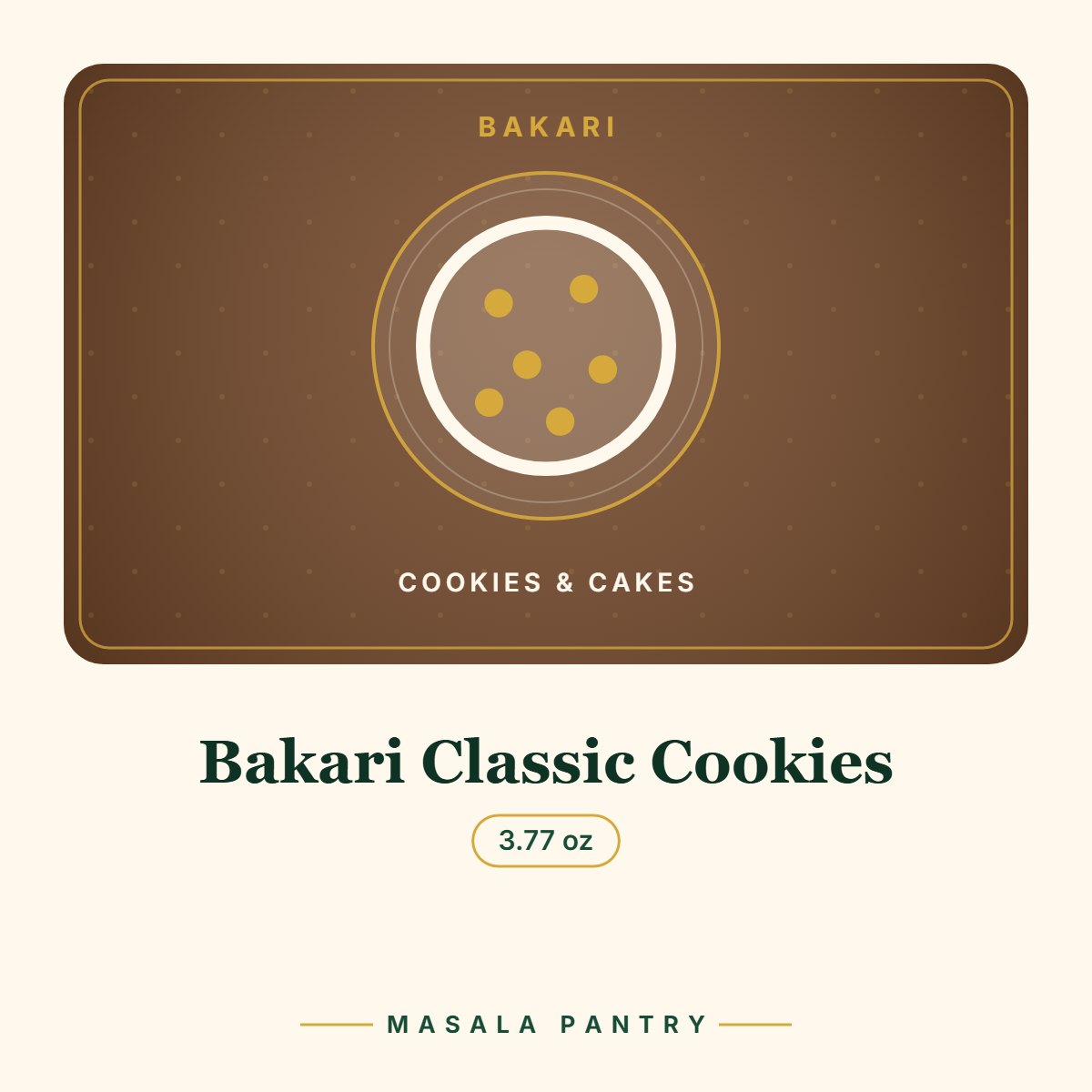 Bakari Classic Cookies – Masala Pantry product card