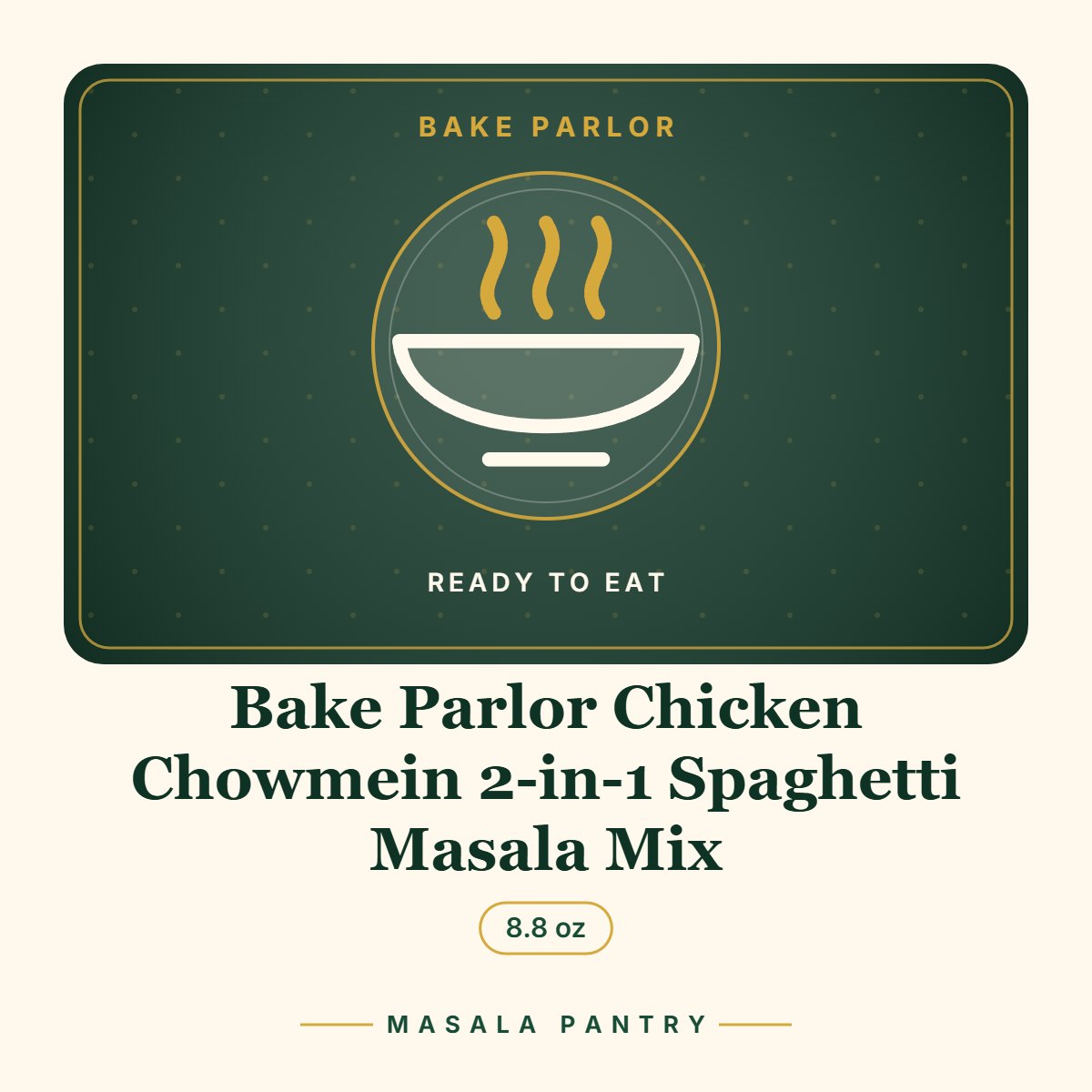 Bake Parlor Chicken Chowmein 2-in-1 Spaghetti Masala Mix – Masala Pantry product card