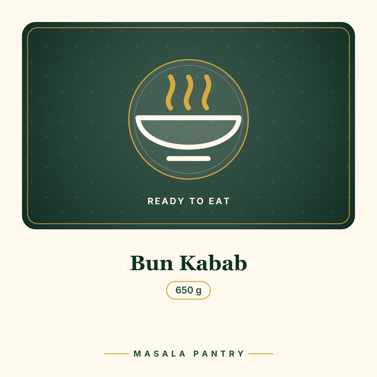 Bun Kabab – Masala Pantry product card