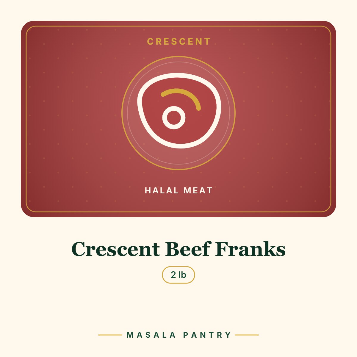 Crescent Beef Franks – Masala Pantry product card