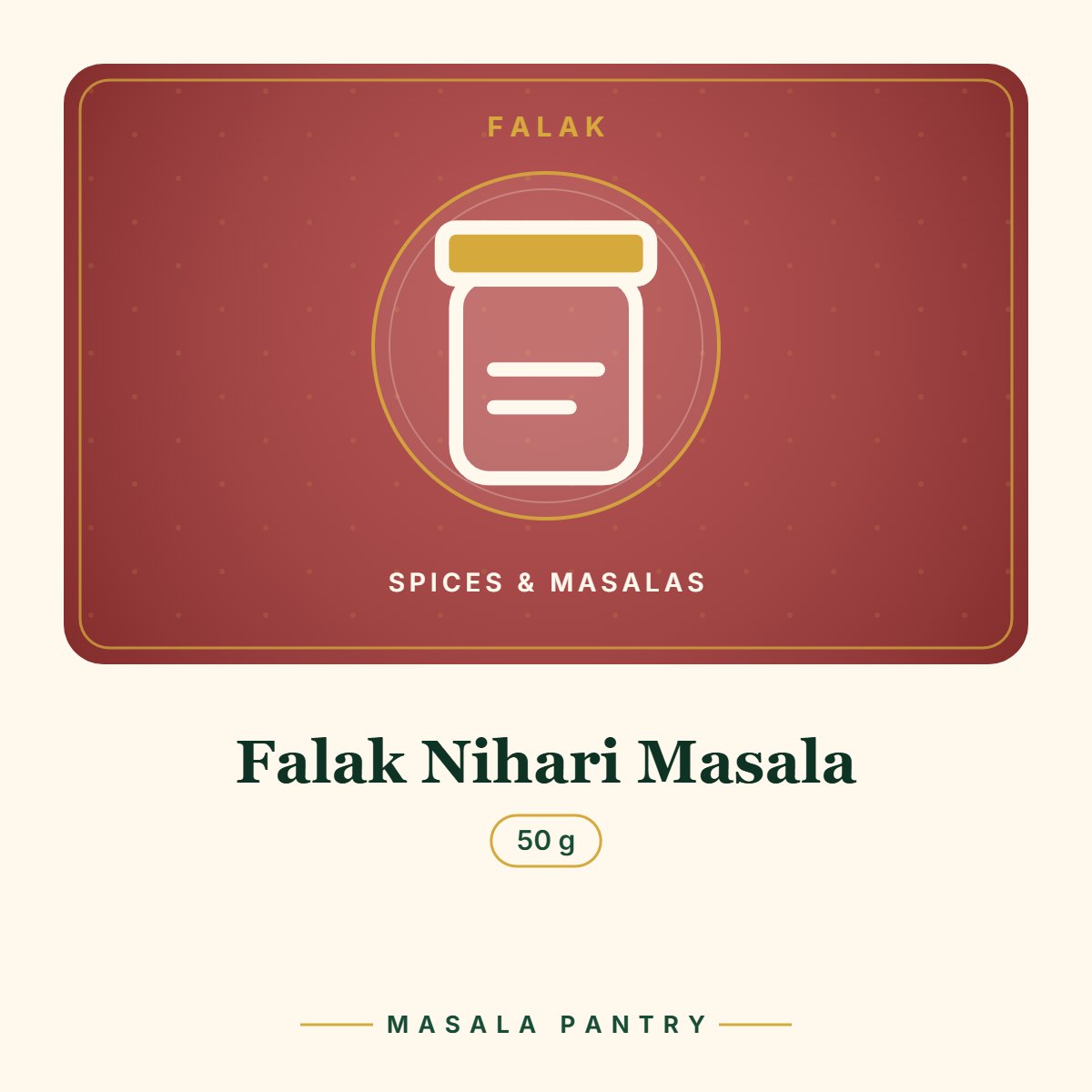 Falak Nihari Masala – Masala Pantry product card