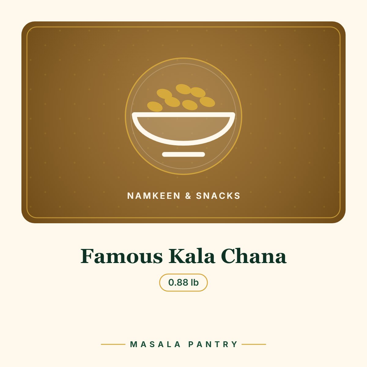 Famous Kala Chana – Masala Pantry product card