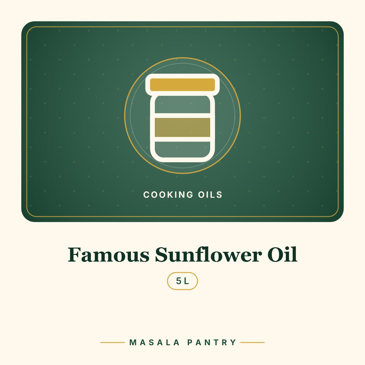 Famous Sunflower Oil