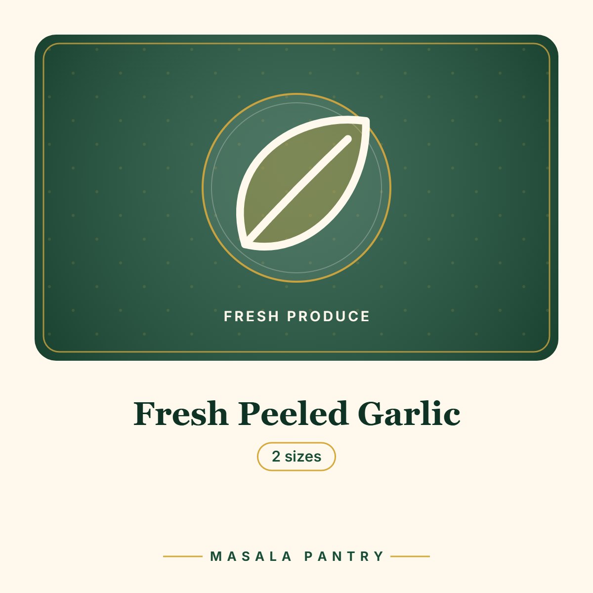 Fresh Peeled Garlic