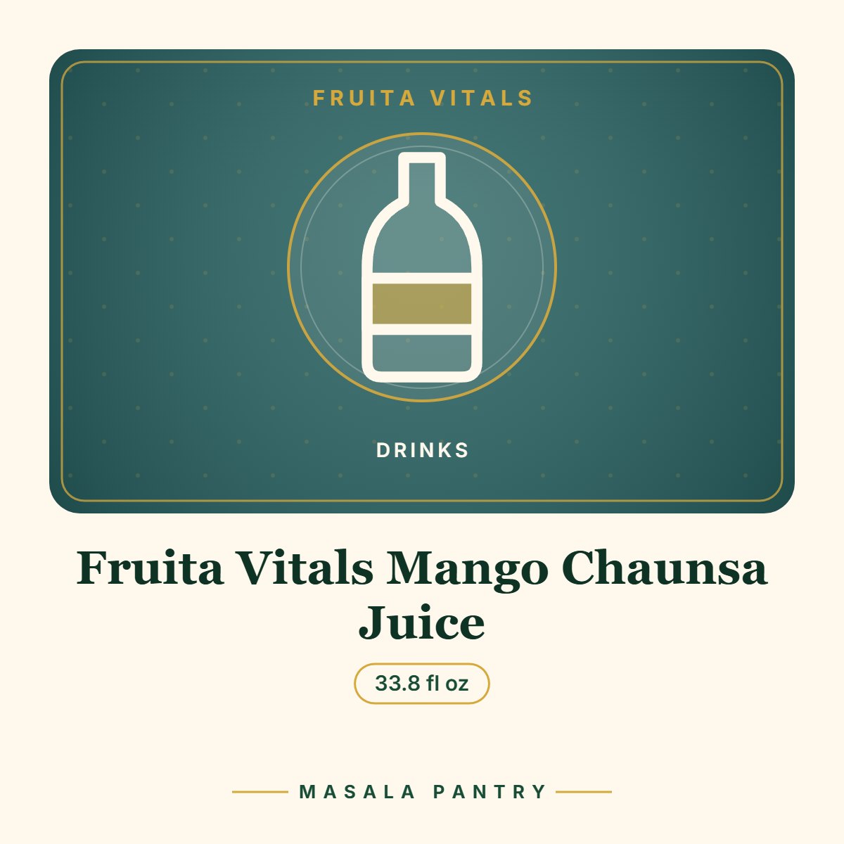 Fruita Vitals Mango Chaunsa Juice – Masala Pantry product card