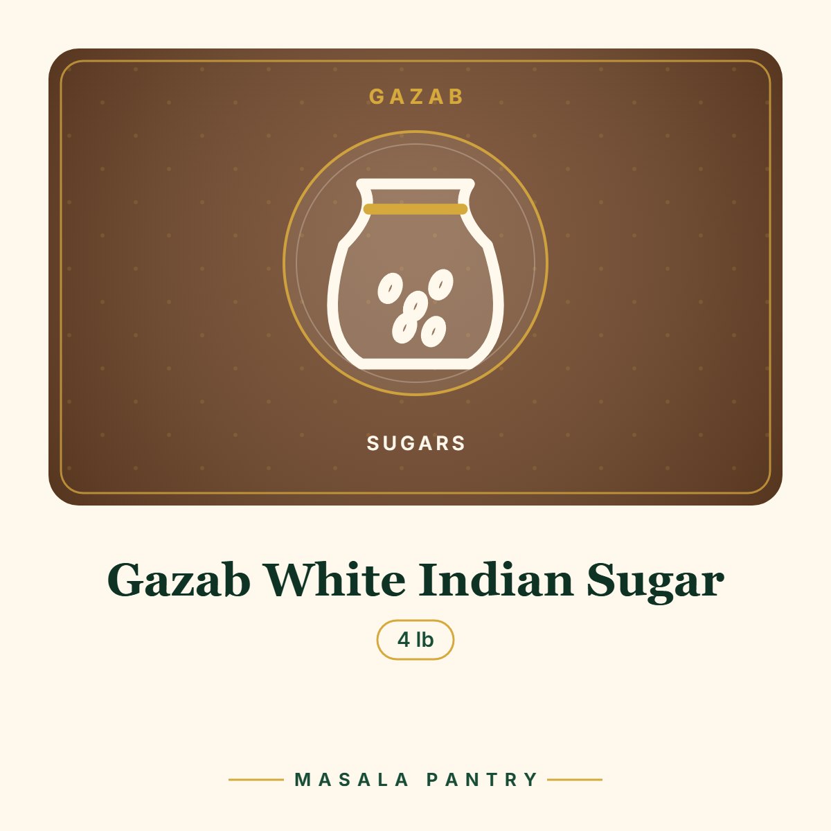 Gazab White Indian Sugar