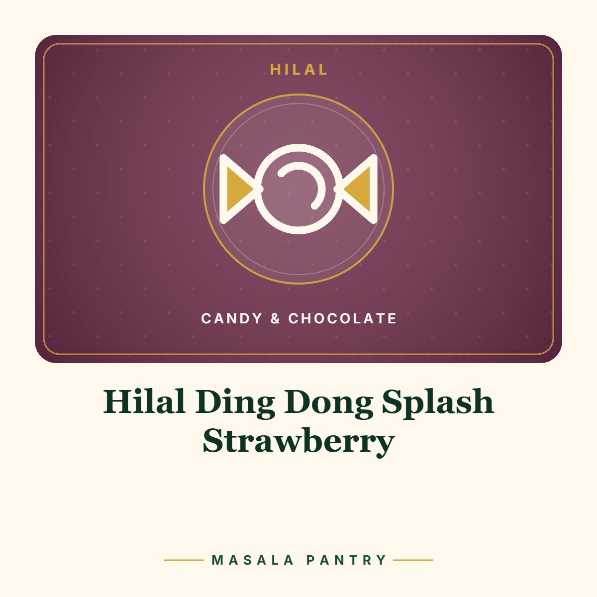 Hilal Ding Dong Splash Strawberry – Masala Pantry product card