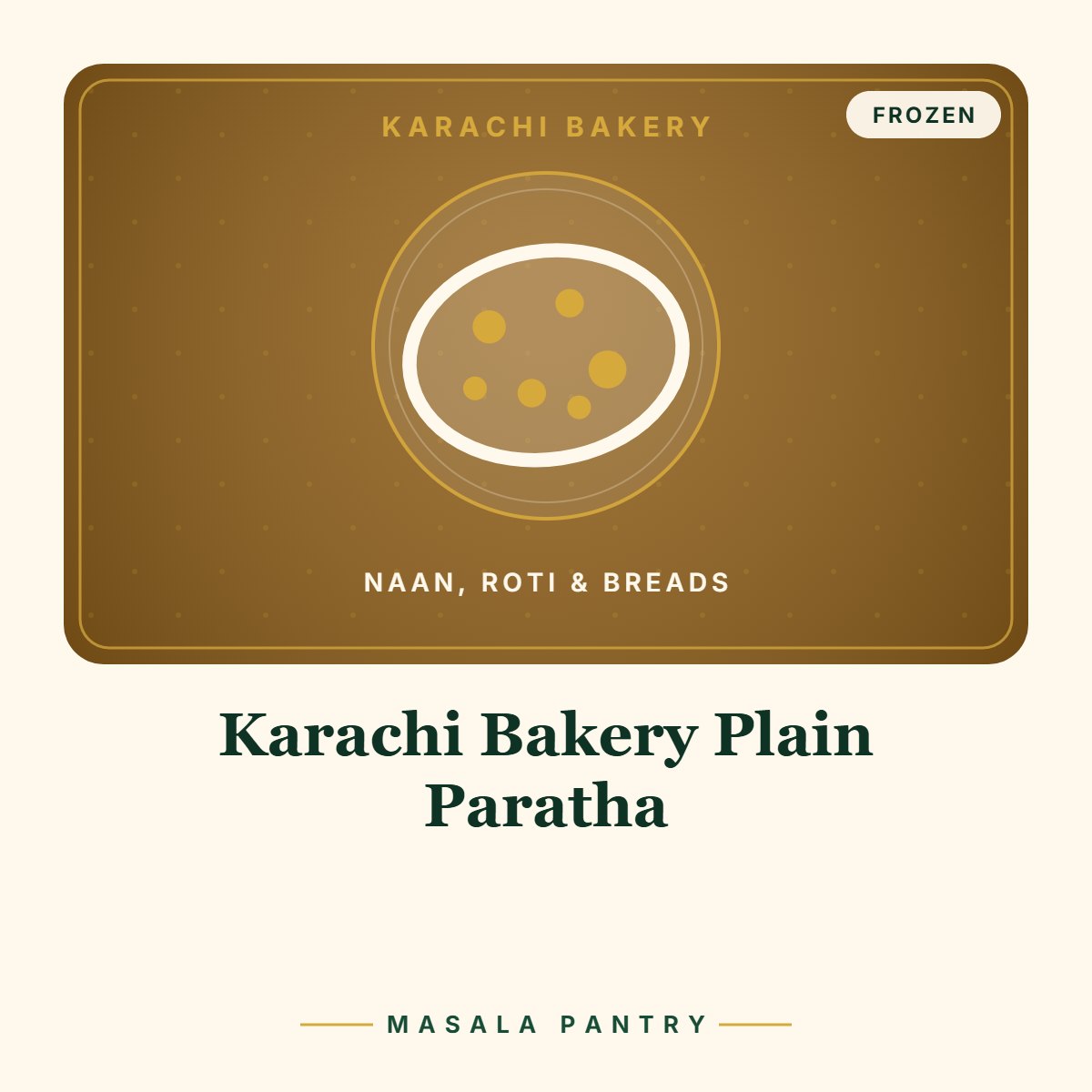 Karachi Bakery Plain Paratha – Masala Pantry product card