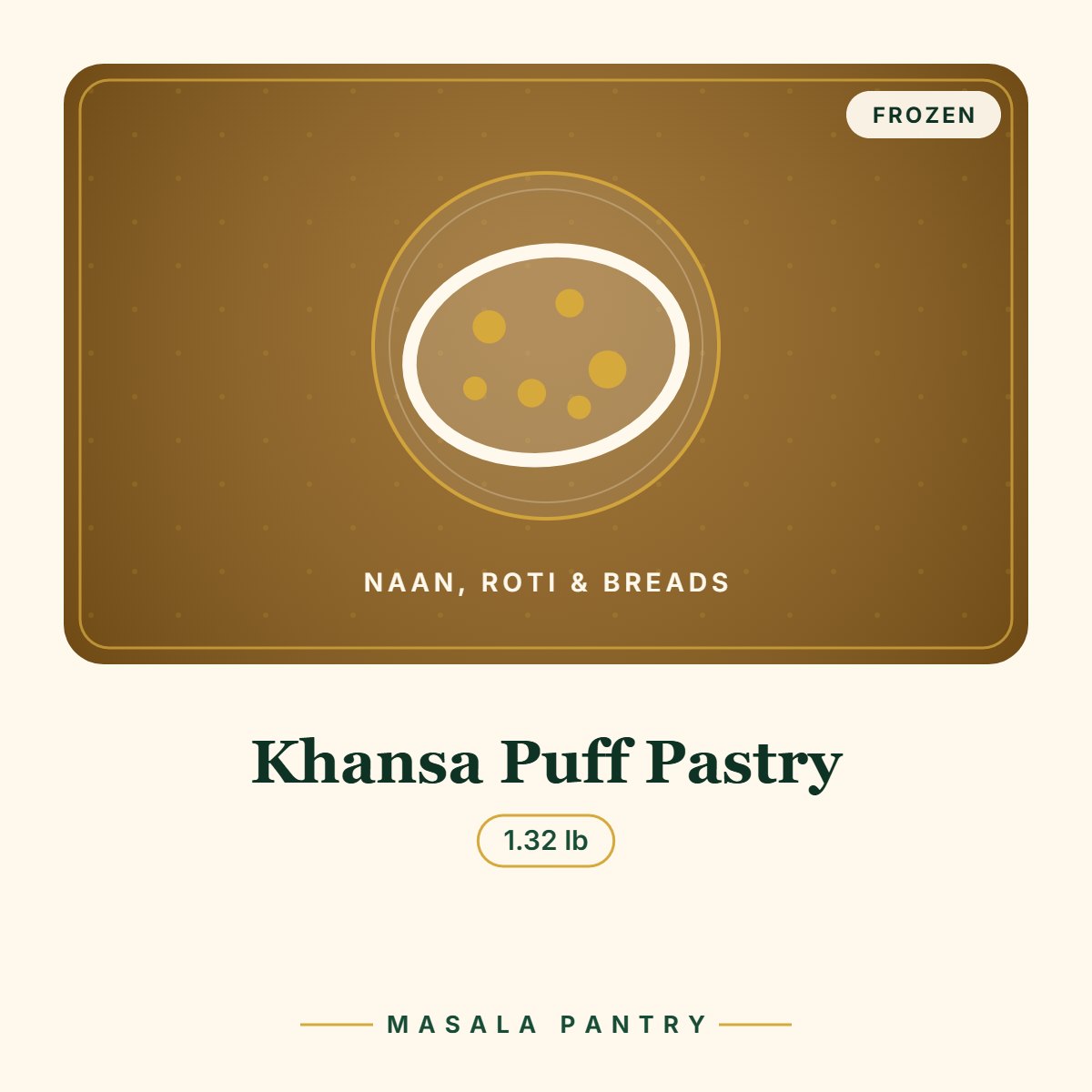 Khansa Puff Pastry – Masala Pantry product card
