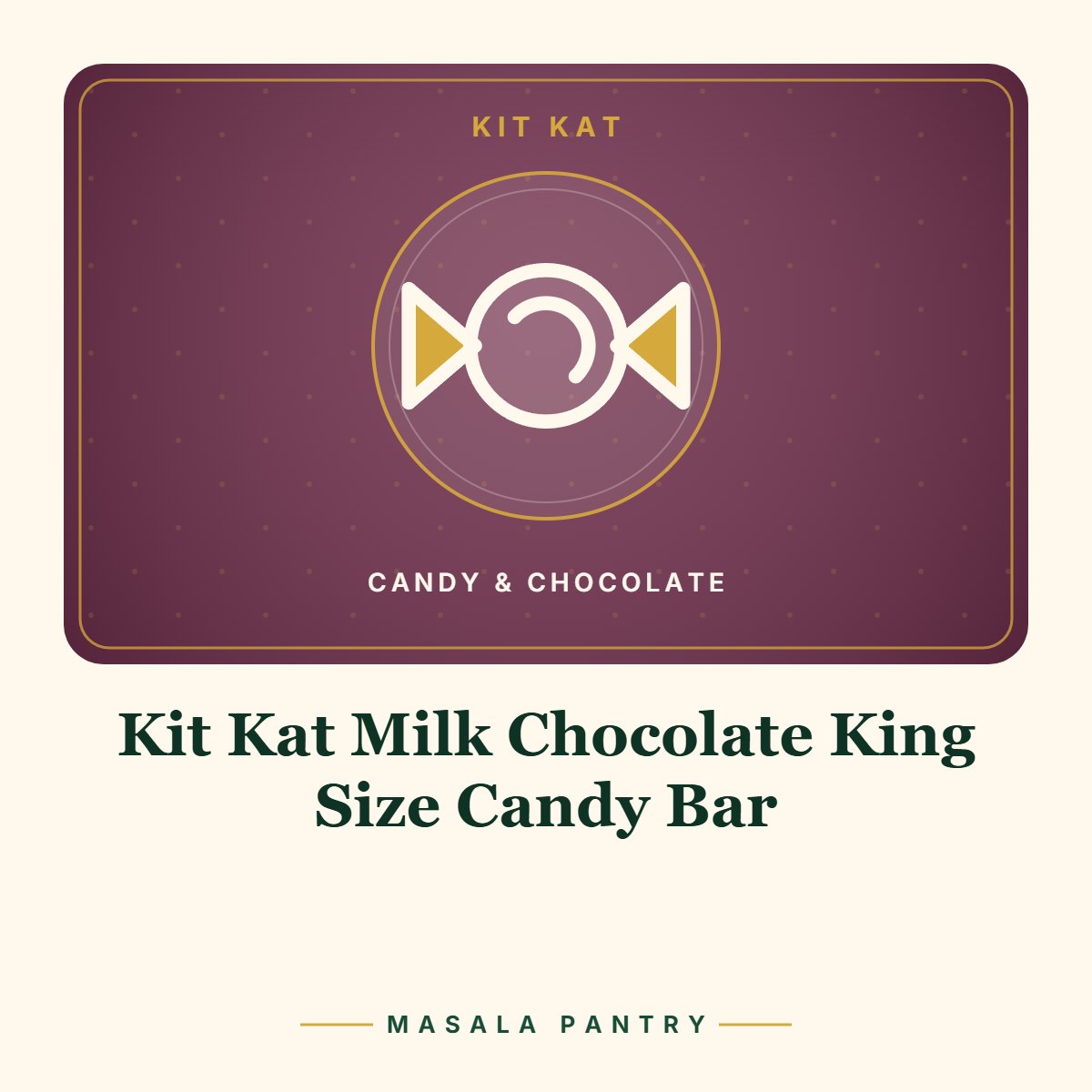 Kit Kat Milk Chocolate King Size Candy Bar