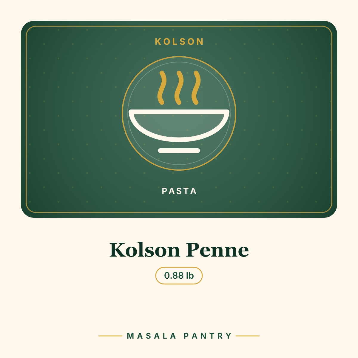 Kolson Penne – Masala Pantry product card