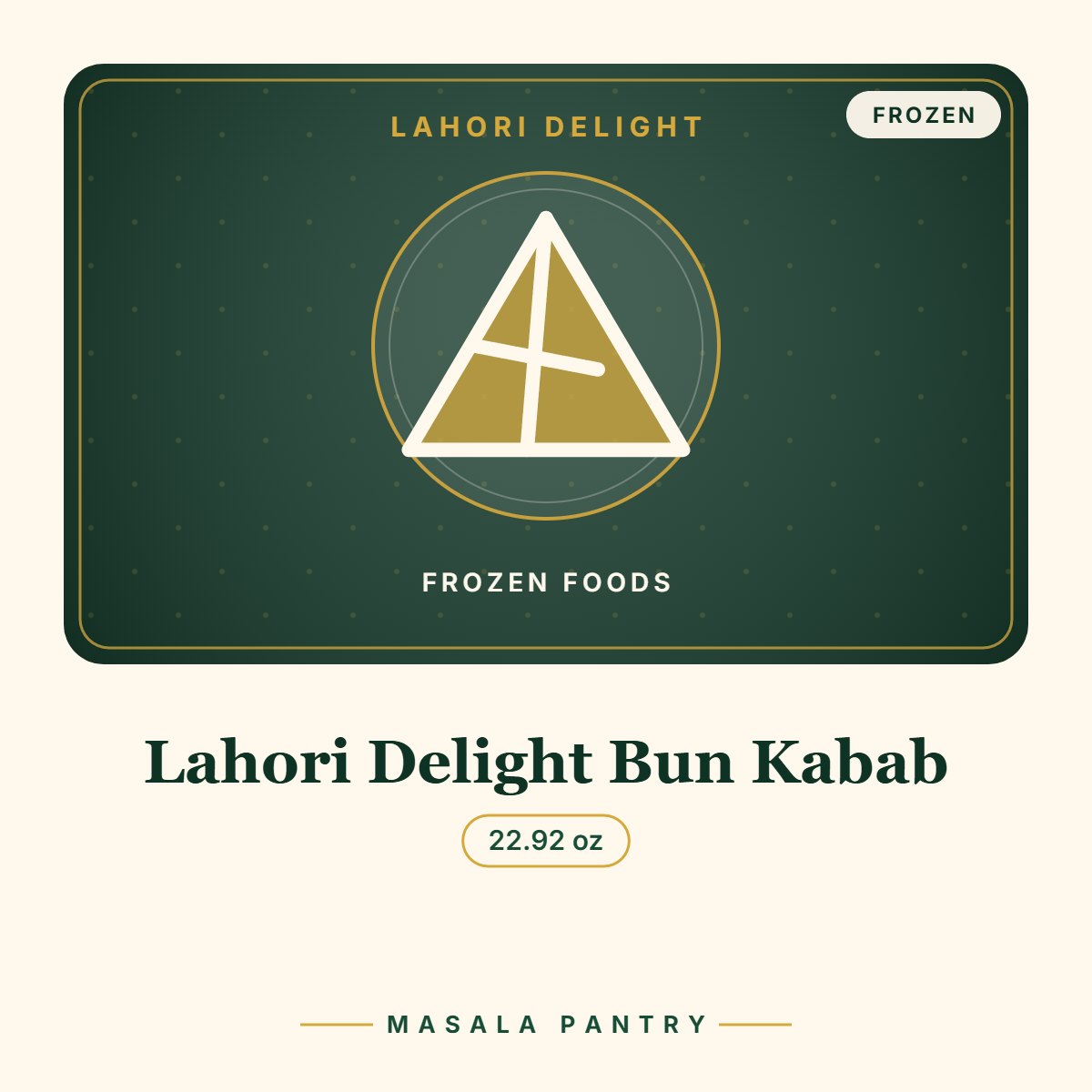Lahori Delight Bun Kabab – Masala Pantry product card