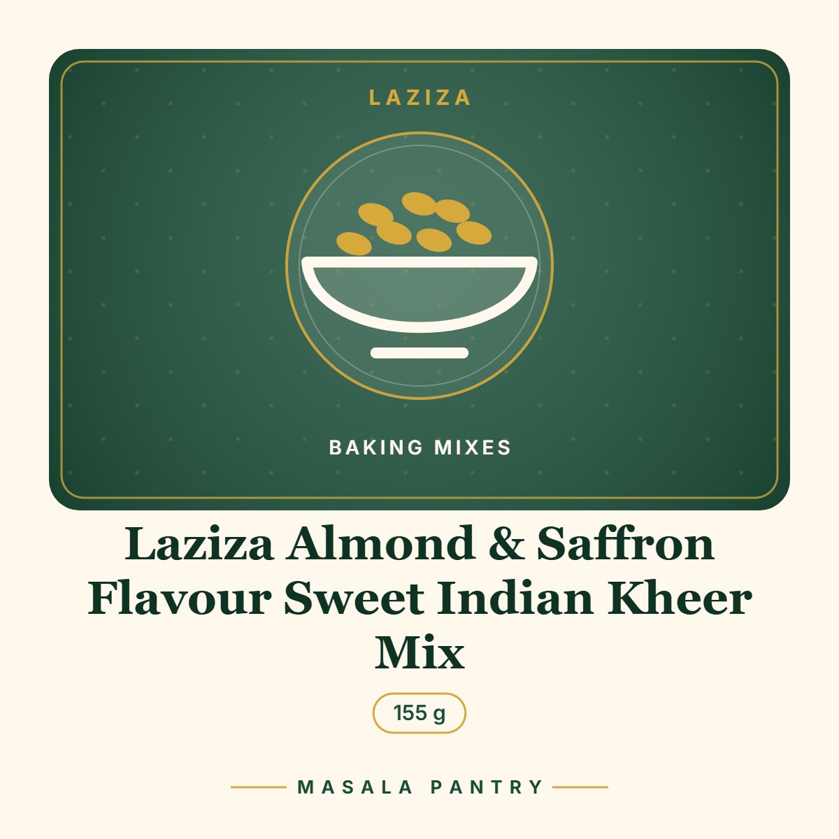 Laziza Almond & Saffron Flavour Sweet Indian Kheer Mix – Masala Pantry product card