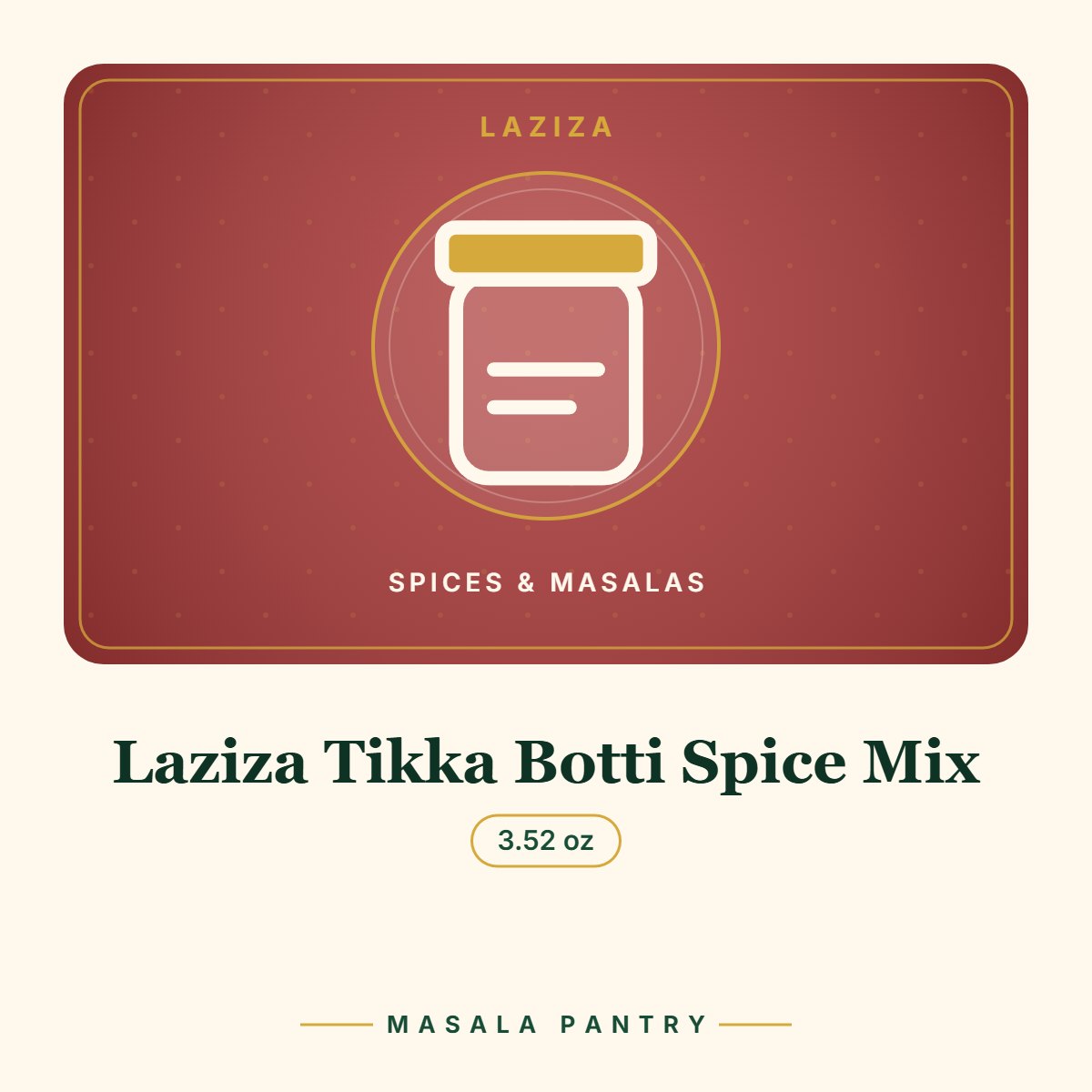Laziza Tikka Botti Spice Mix