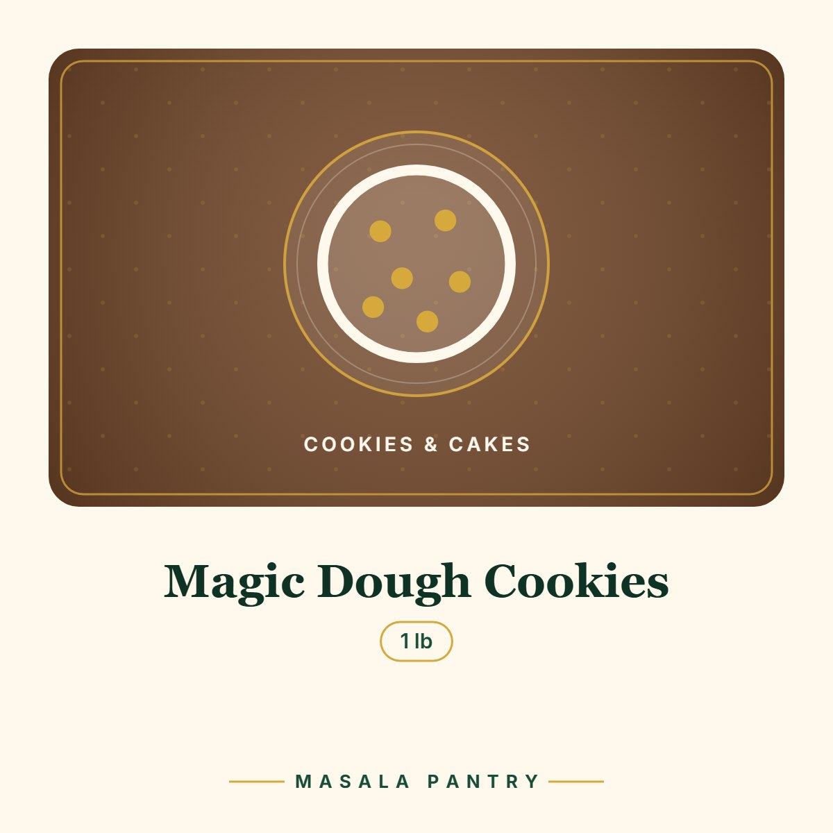 Magic Dough Cookies – Masala Pantry product card