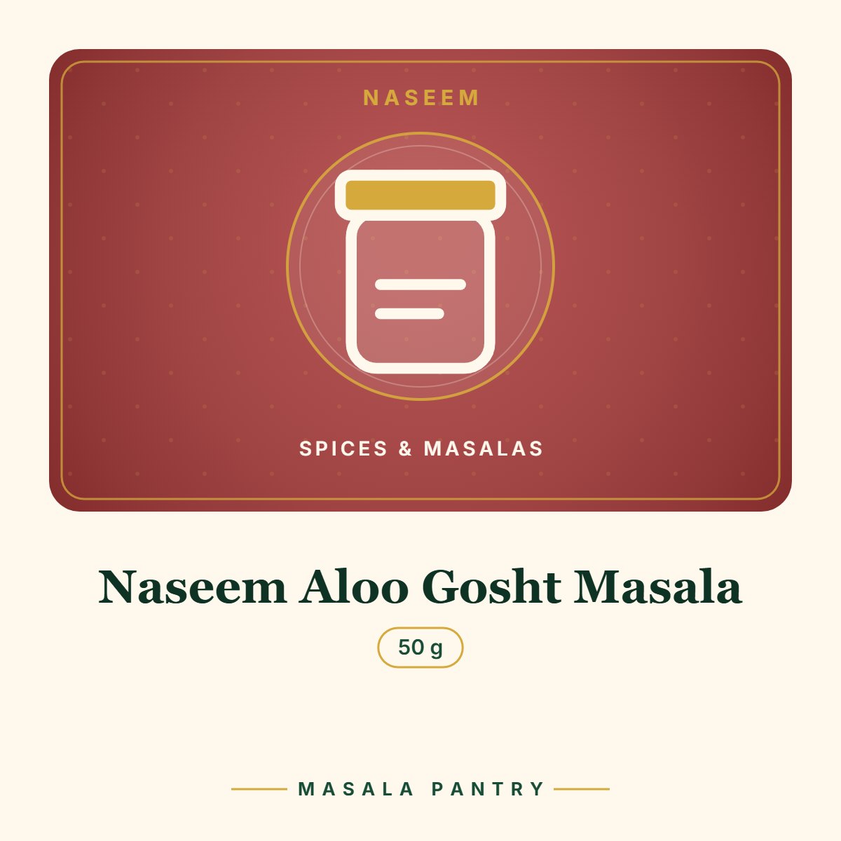 Naseem Aloo Gosht Masala – Masala Pantry product card