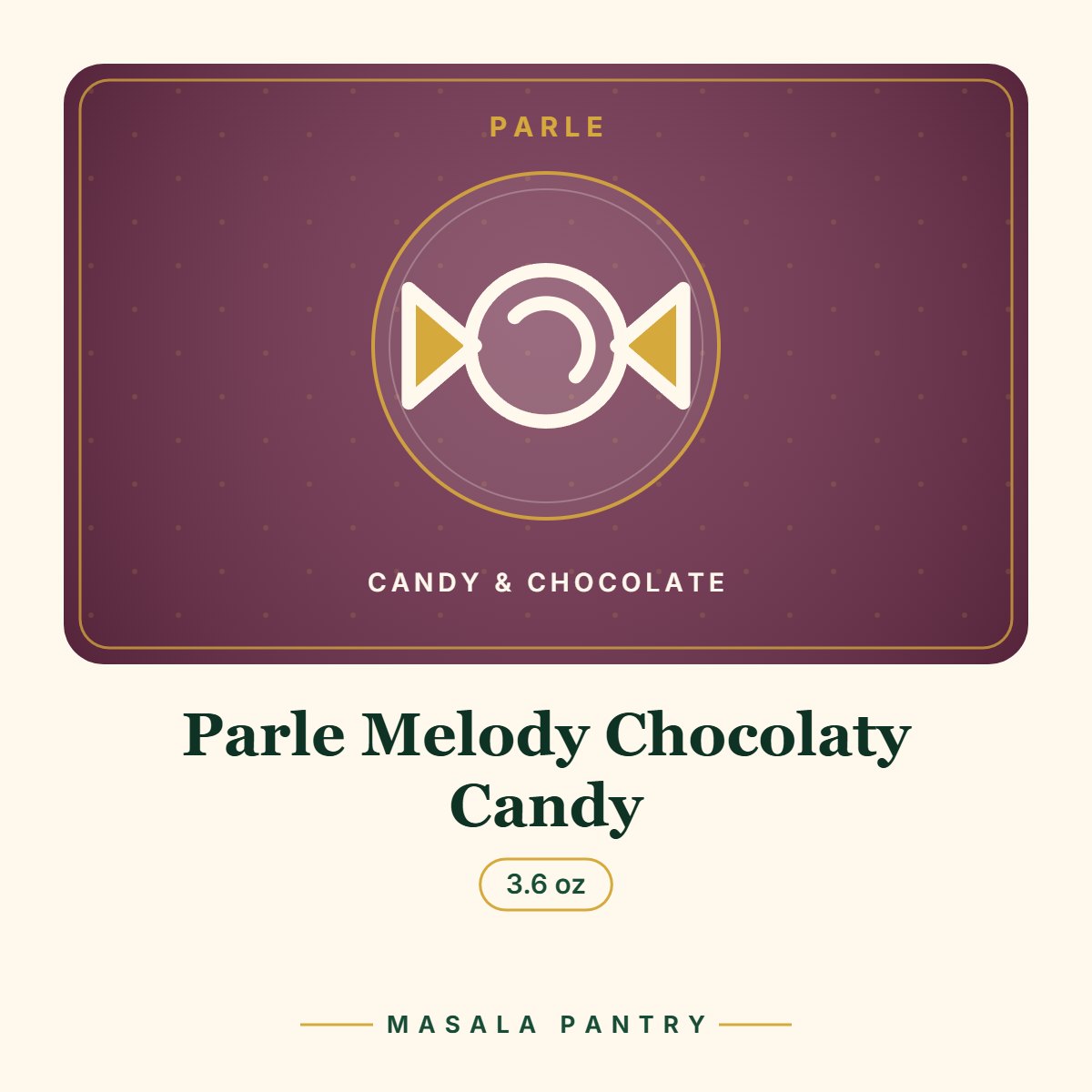 Parle Melody Chocolaty Candy – Masala Pantry product card