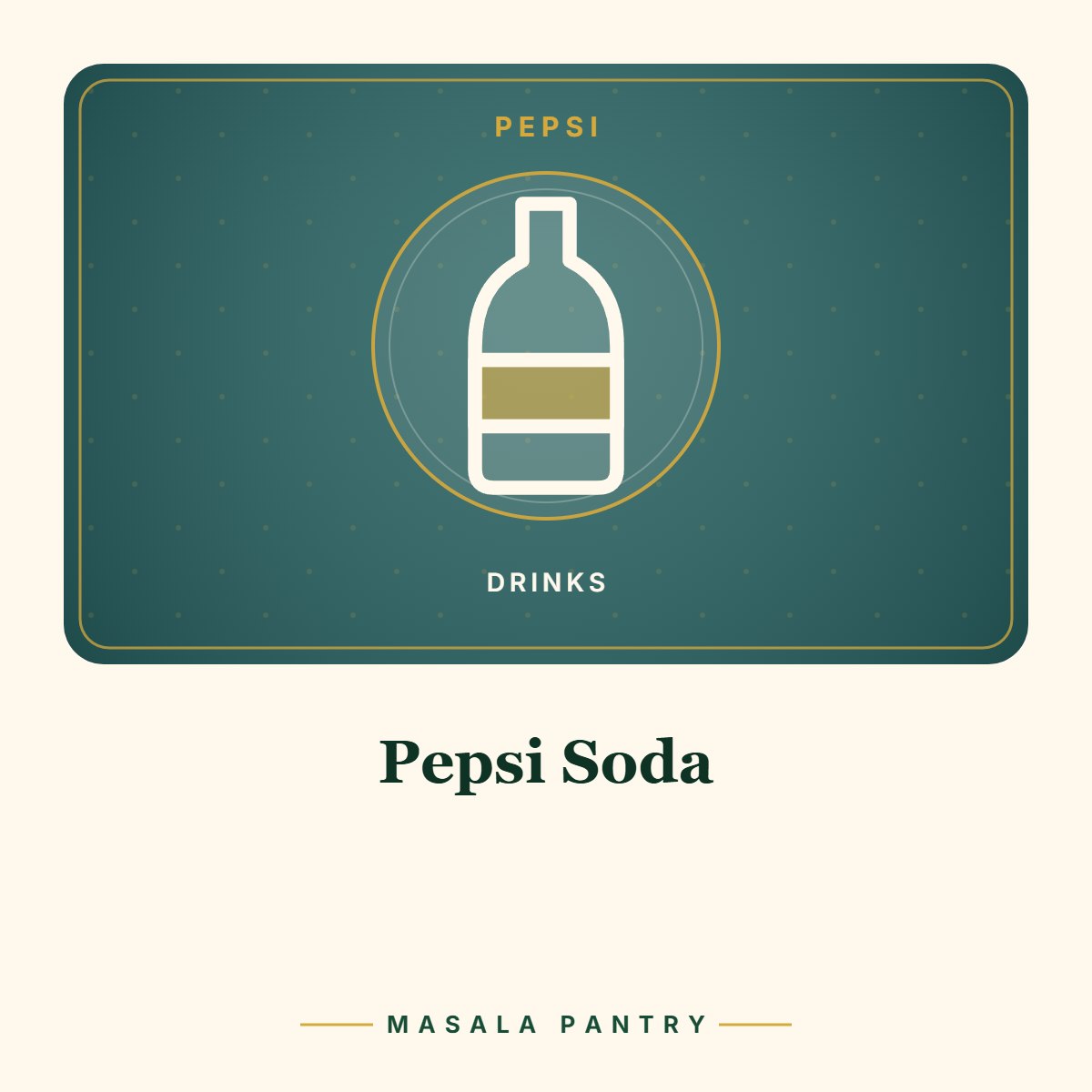 Pepsi Soda