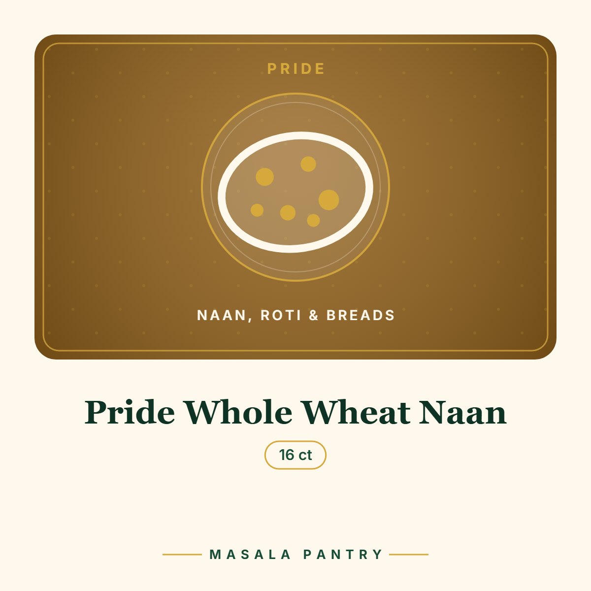 Pride Whole Wheat Naan