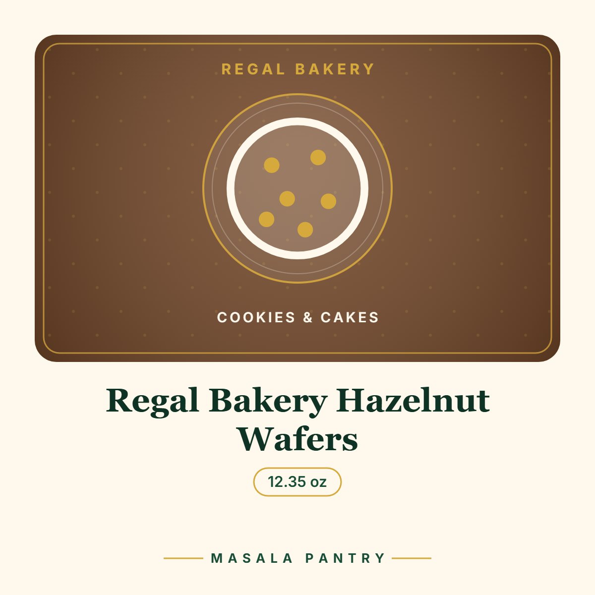 Regal Bakery Hazelnut Wafers