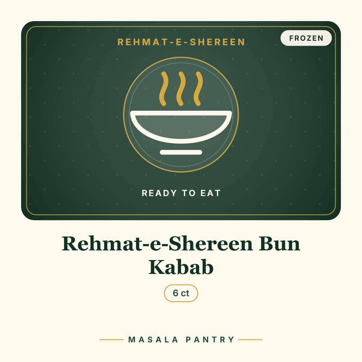 Rehmat-e-Shereen Bun Kabab