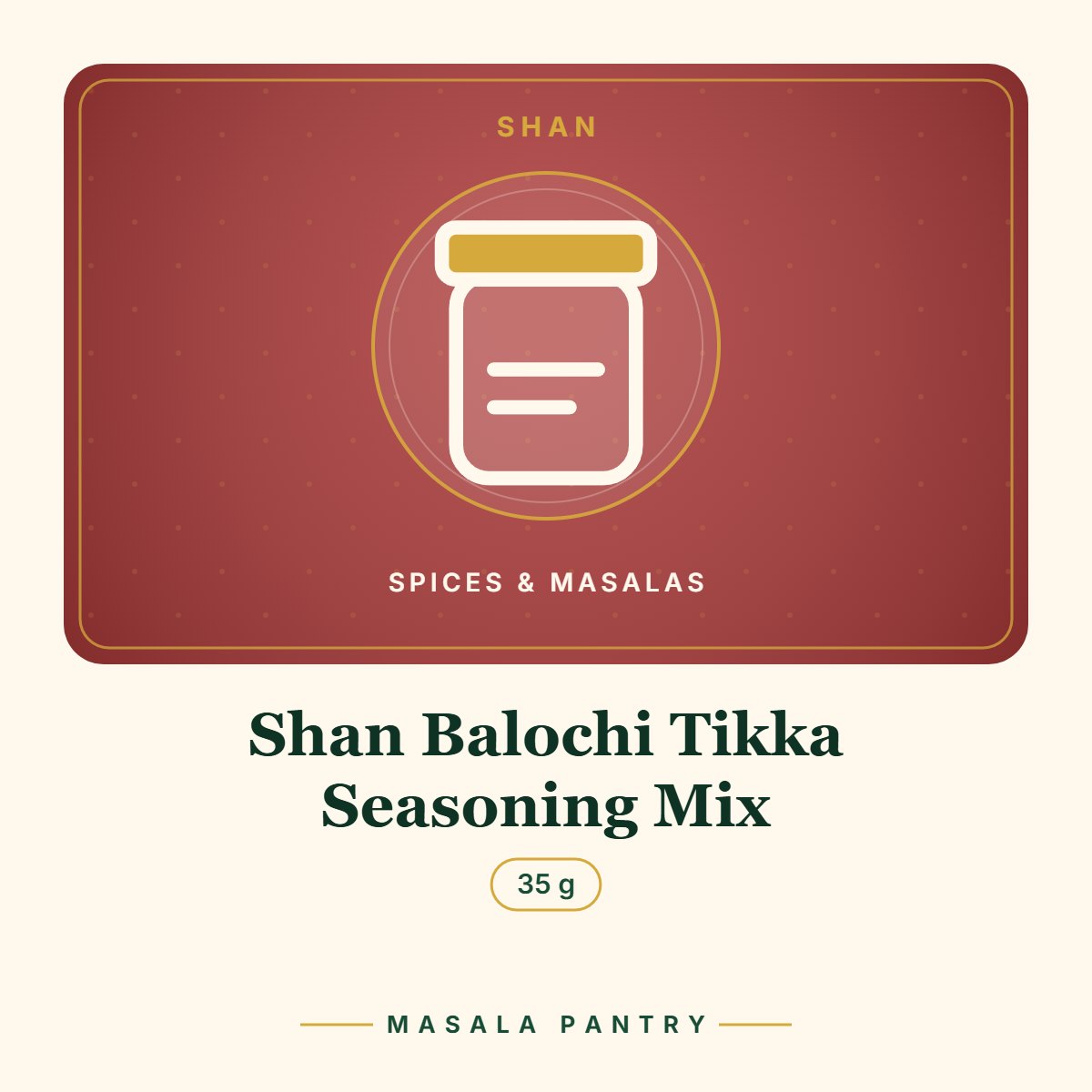 Shan Balochi Tikka Seasoning Mix