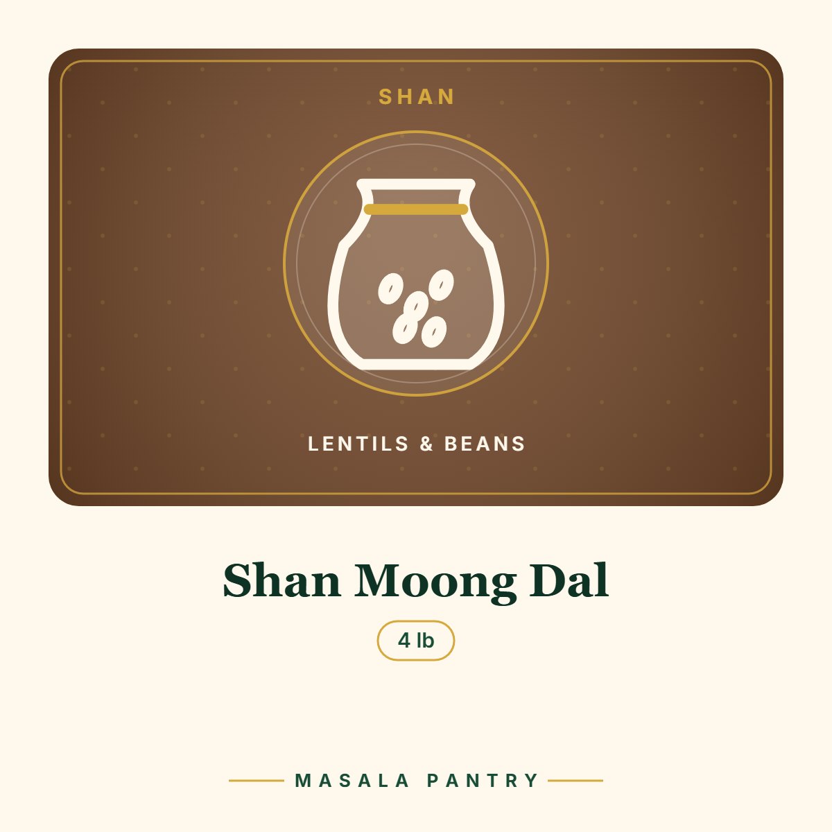 Shan Moong Dal – Masala Pantry product card