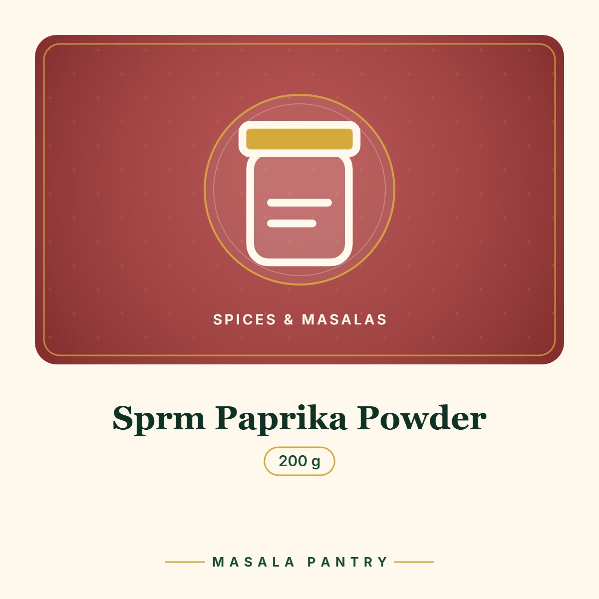 Sprm Paprika Powder