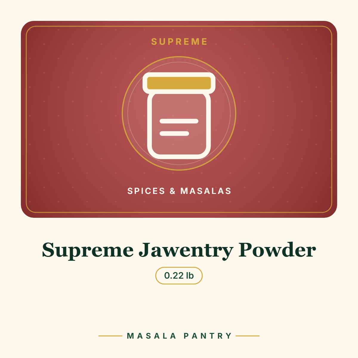 Supreme Jawentry Powder