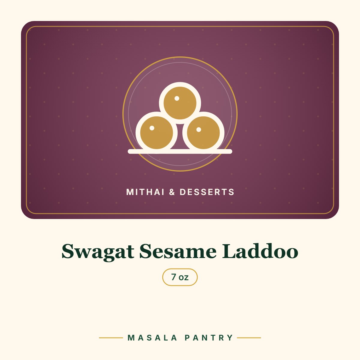 Swagat Sesame Laddoo – Masala Pantry product card